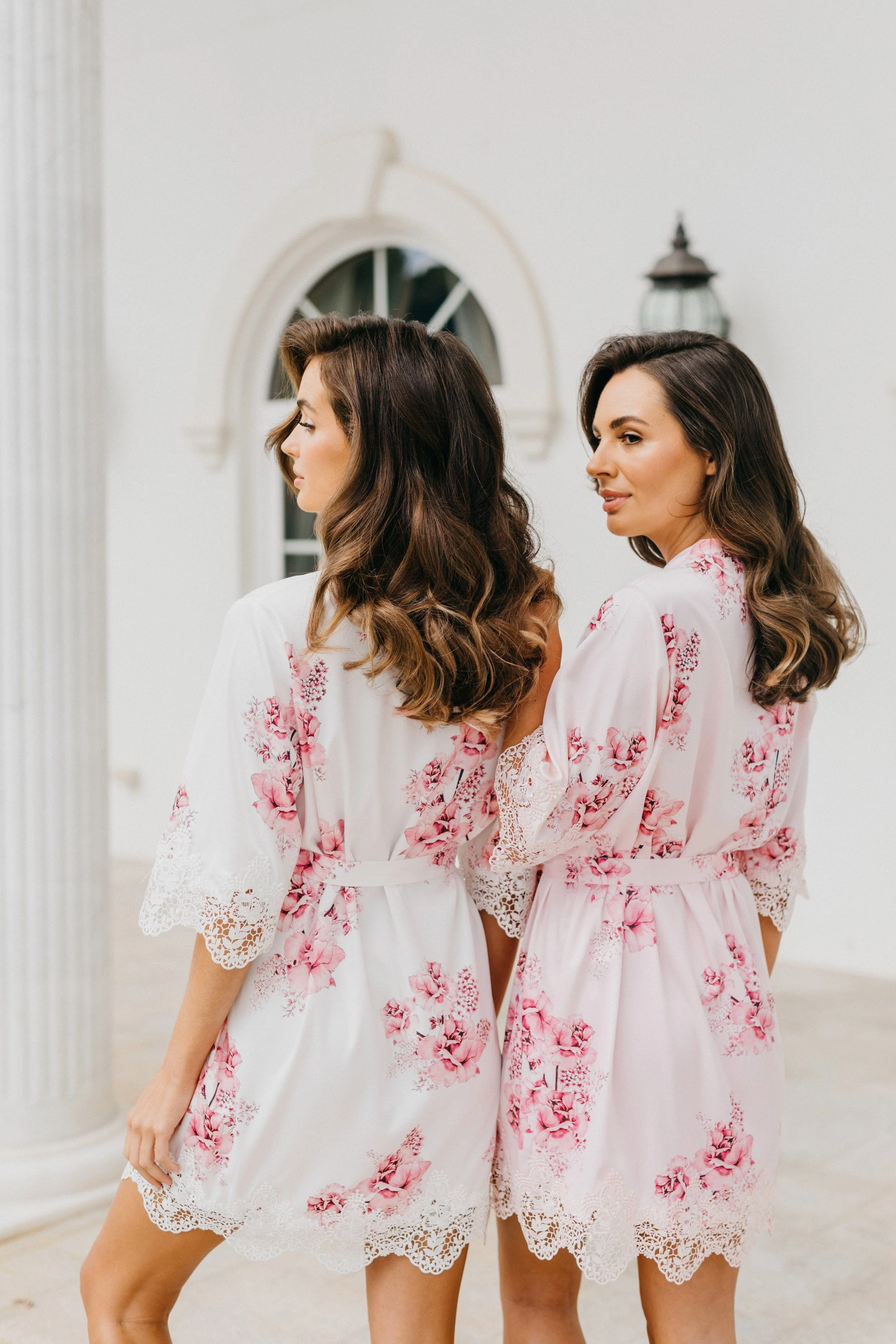 Ivana Bouquet De Fleur Printed Robe - Image 8