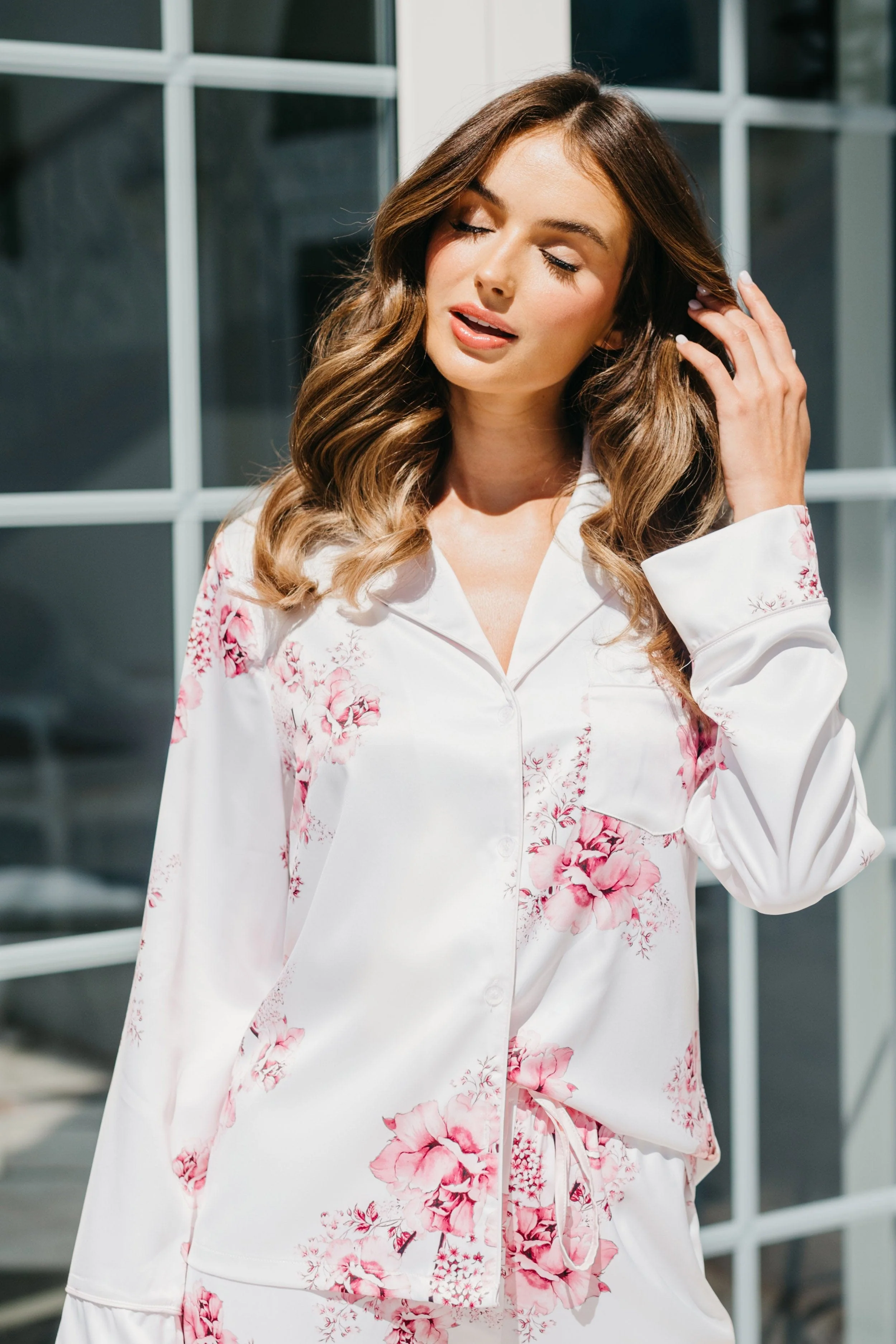 Katerina Bouquet De Fleur Printed PJ Set - Image 10