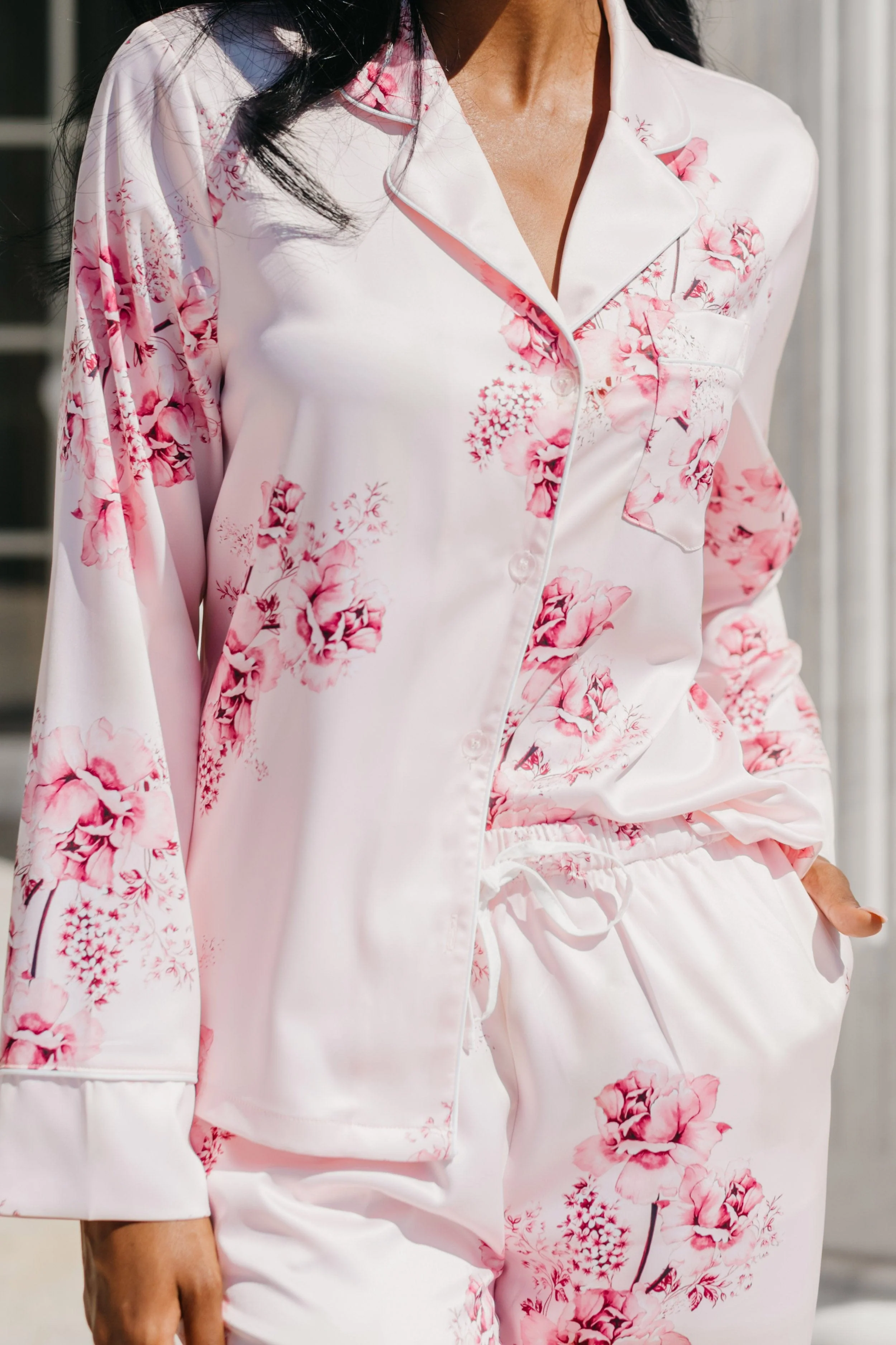 Katerina Bouquet De Fleur Printed PJ Set - Image 16