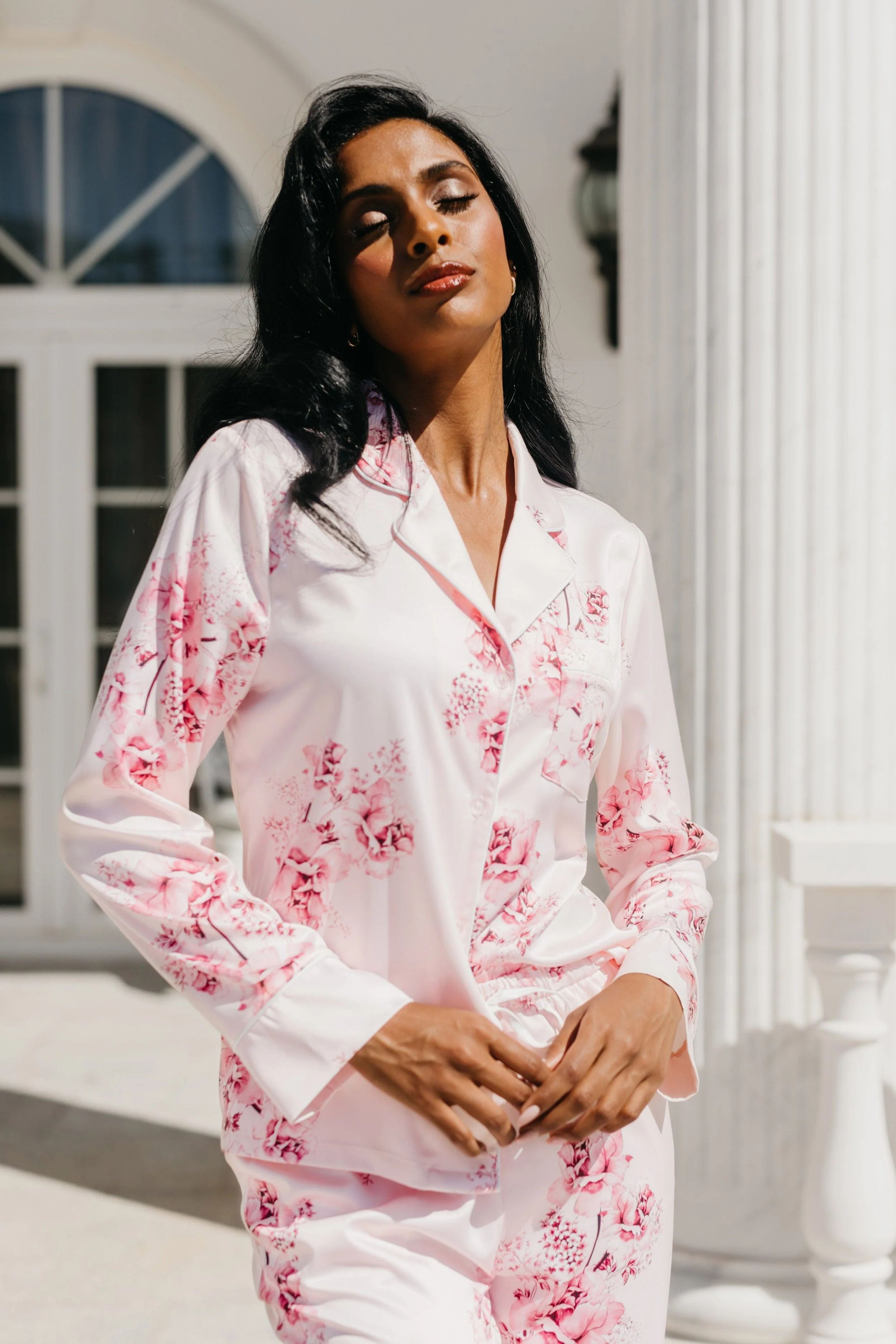 Katerina Bouquet De Fleur Printed PJ Set - Image 17