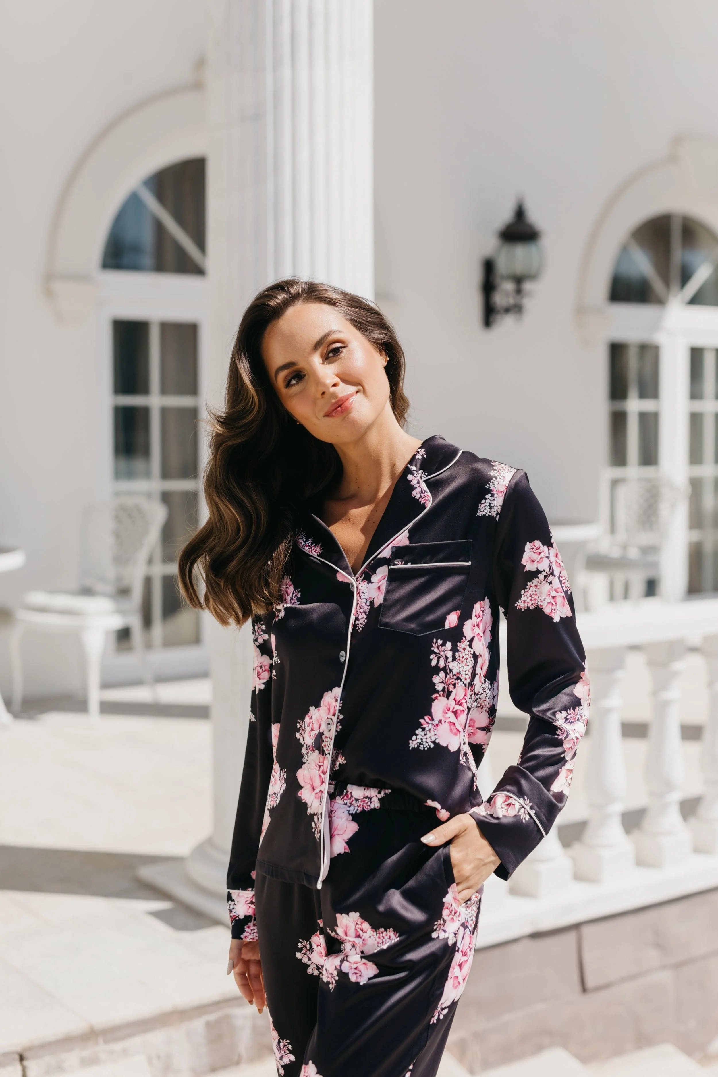 Katerina Bouquet De Fleur Printed PJ Set - Image 5