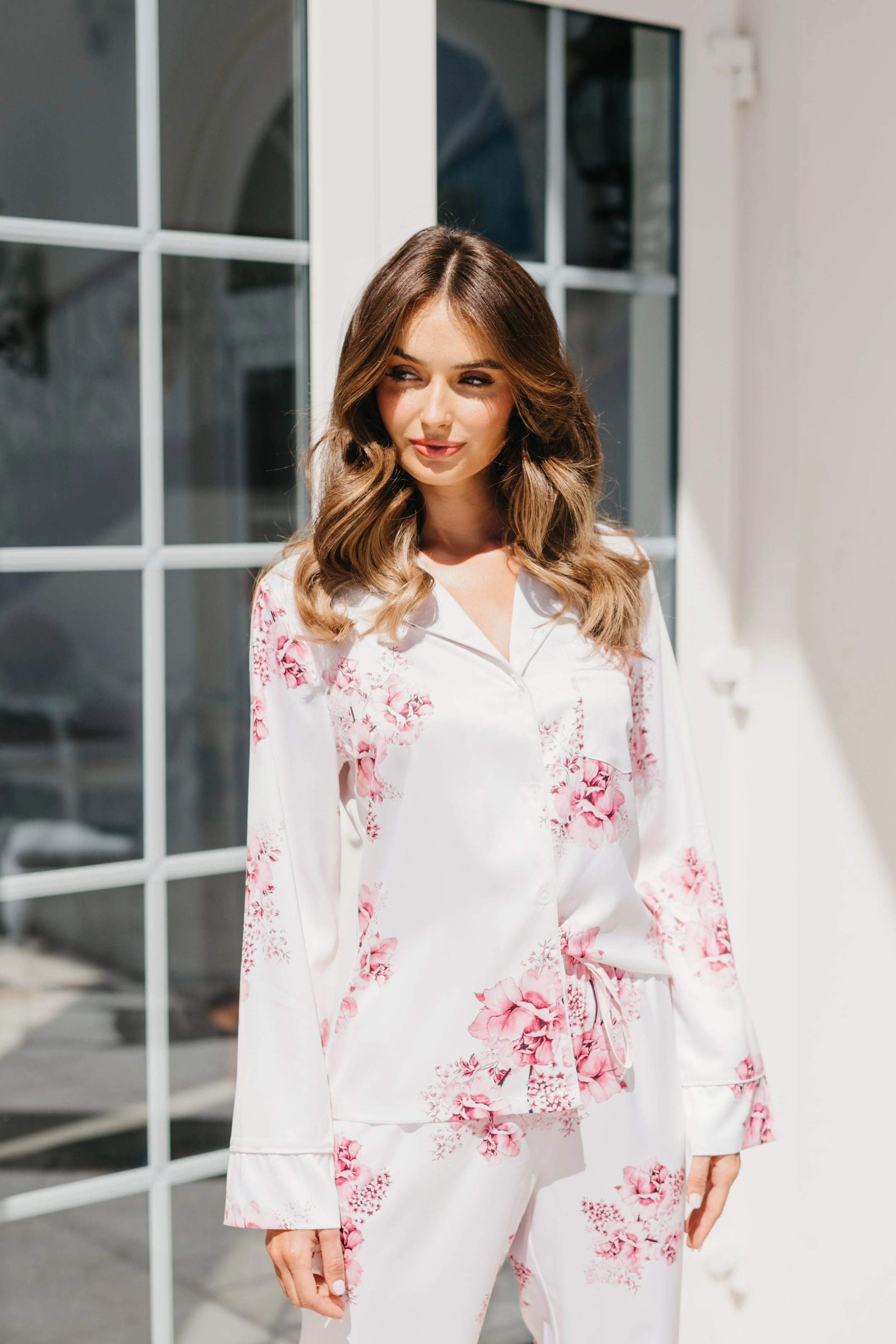 Katerina Bouquet De Fleur Printed PJ Set - Image 6
