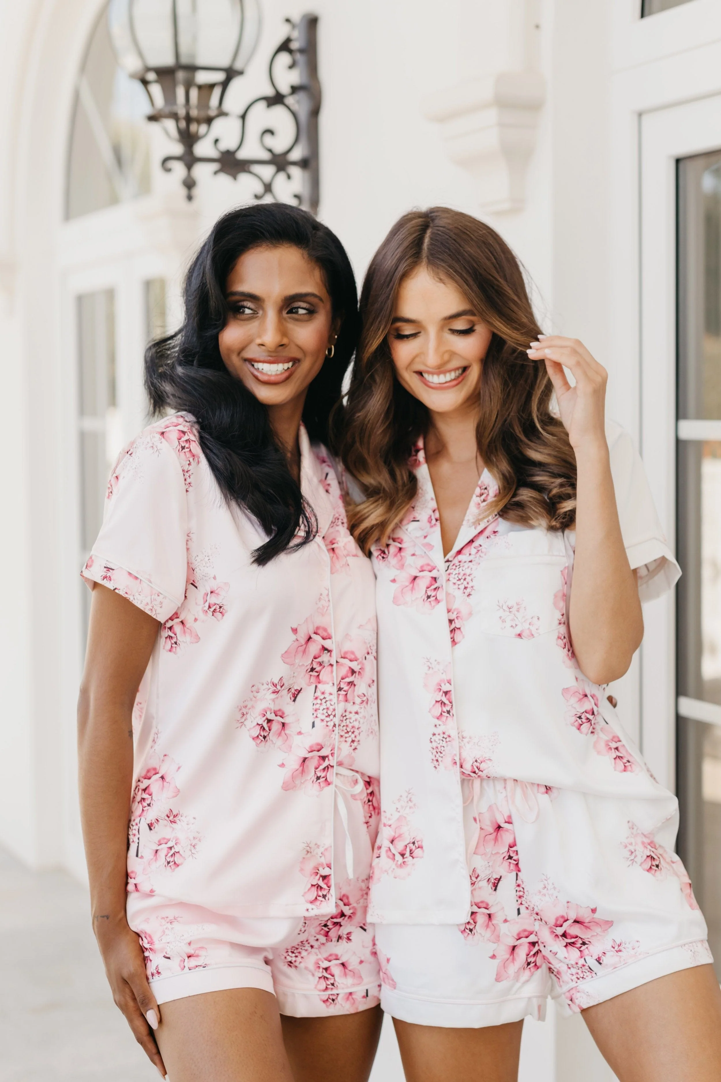 Mileva Bouquet De Fleur Printed PJ Set - Image 9