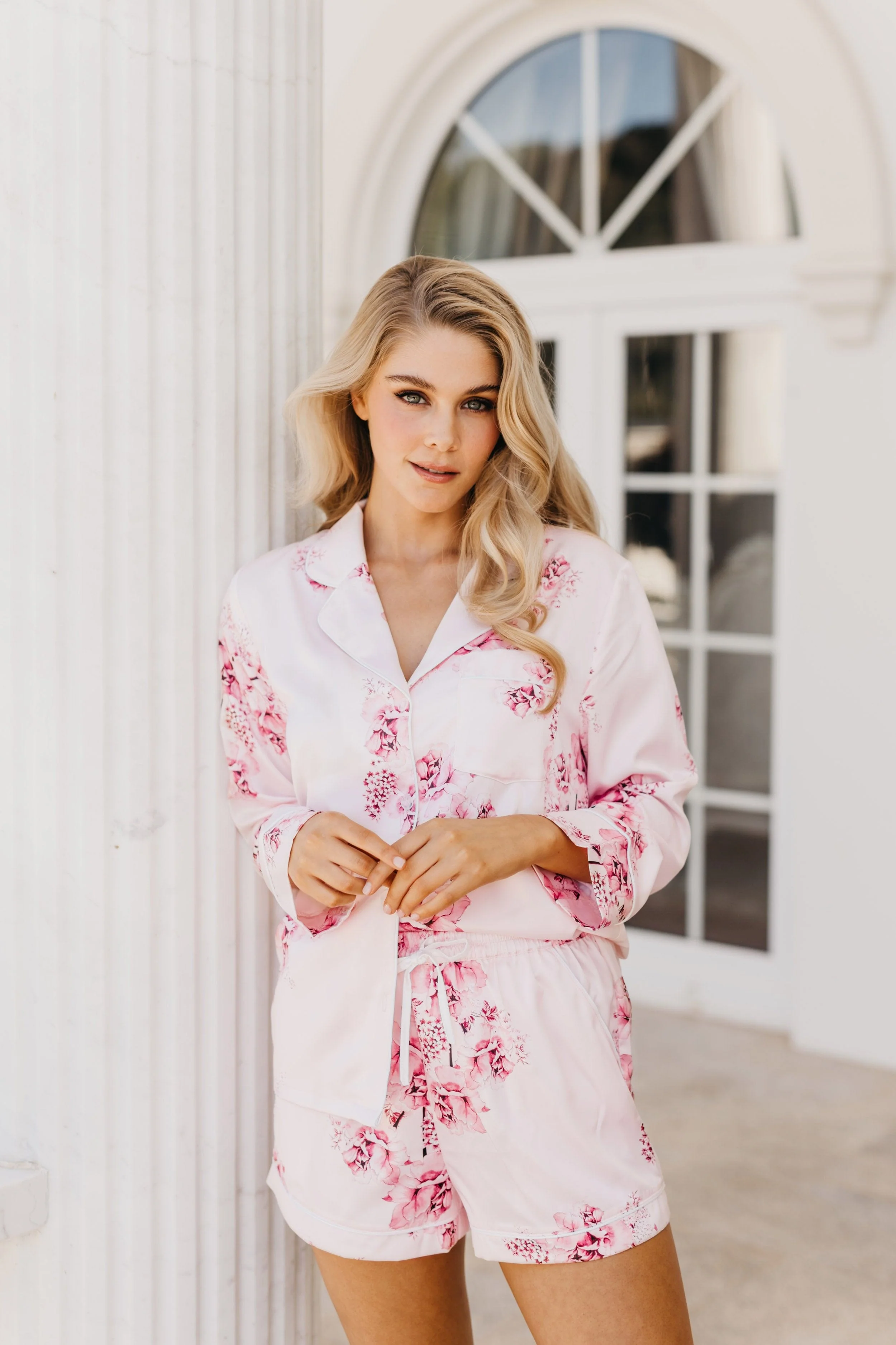 Romi Bouquet De Fleur Printed PJ Set - Image 10