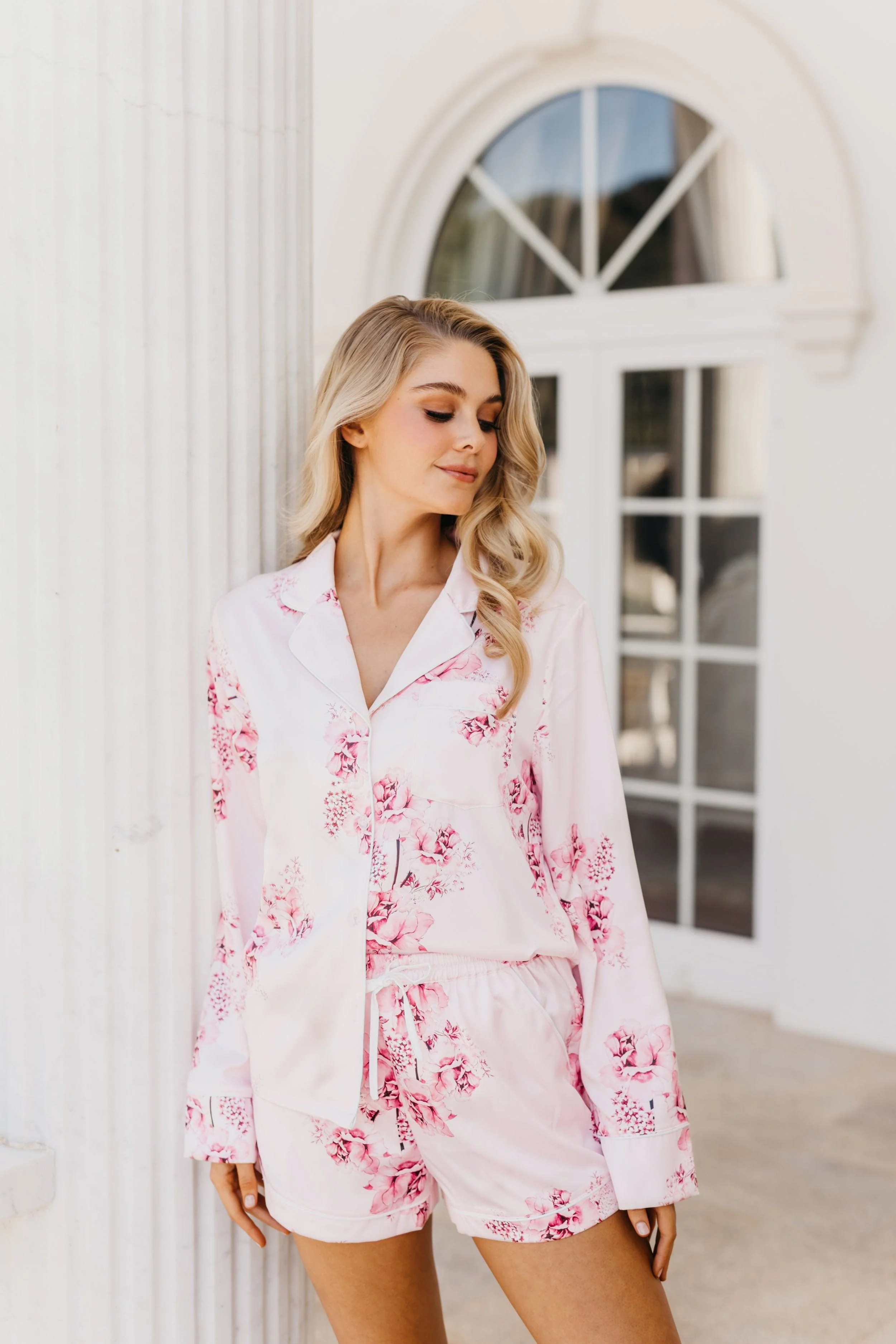 Romi Bouquet De Fleur Printed PJ Set - Image 11