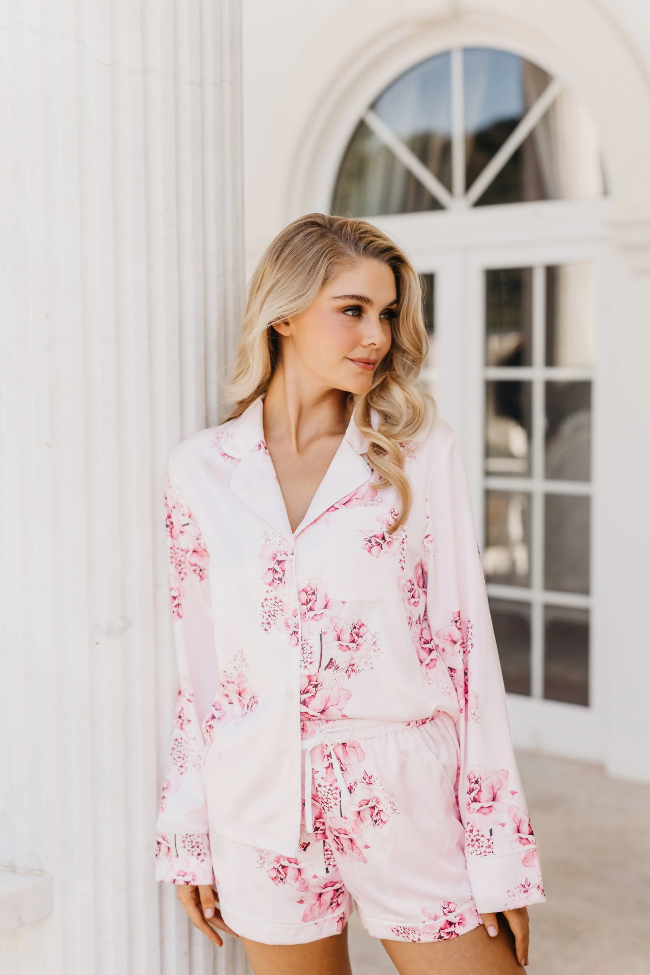 Romi Bouquet De Fleur Printed PJ Set - Image 12