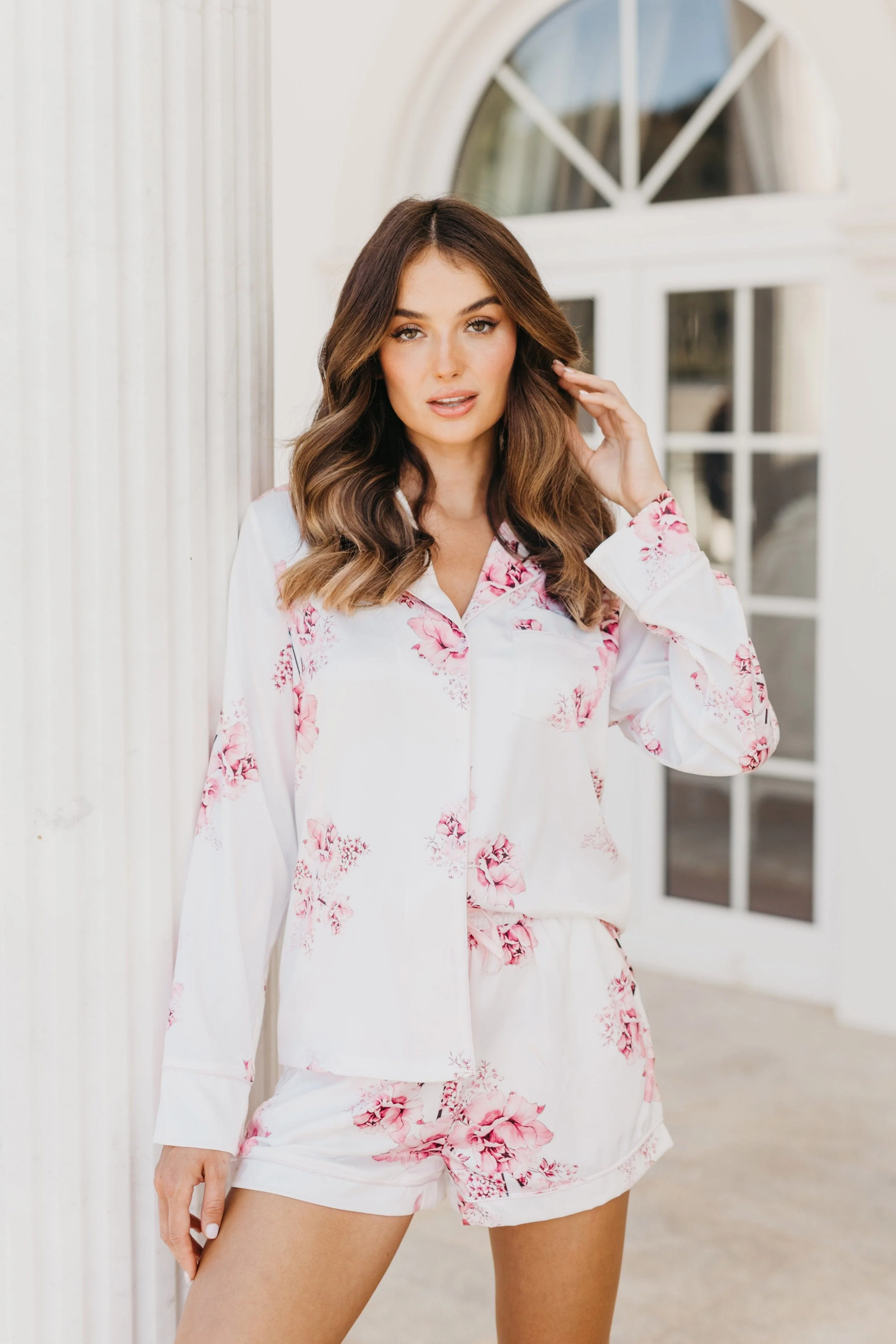 Romi Bouquet De Fleur Printed PJ Set - Image 7