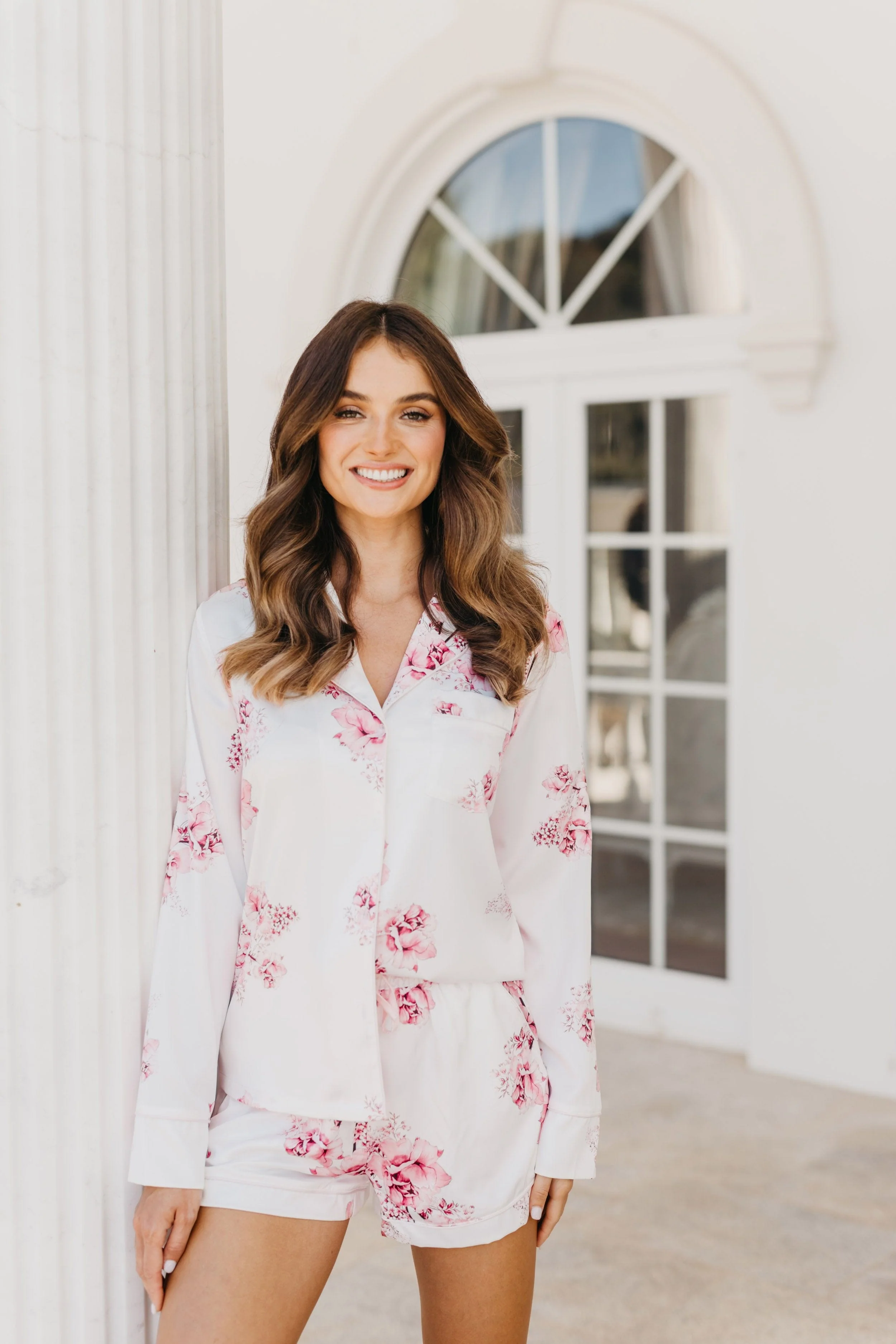 Romi Bouquet De Fleur Printed PJ Set - Image 4